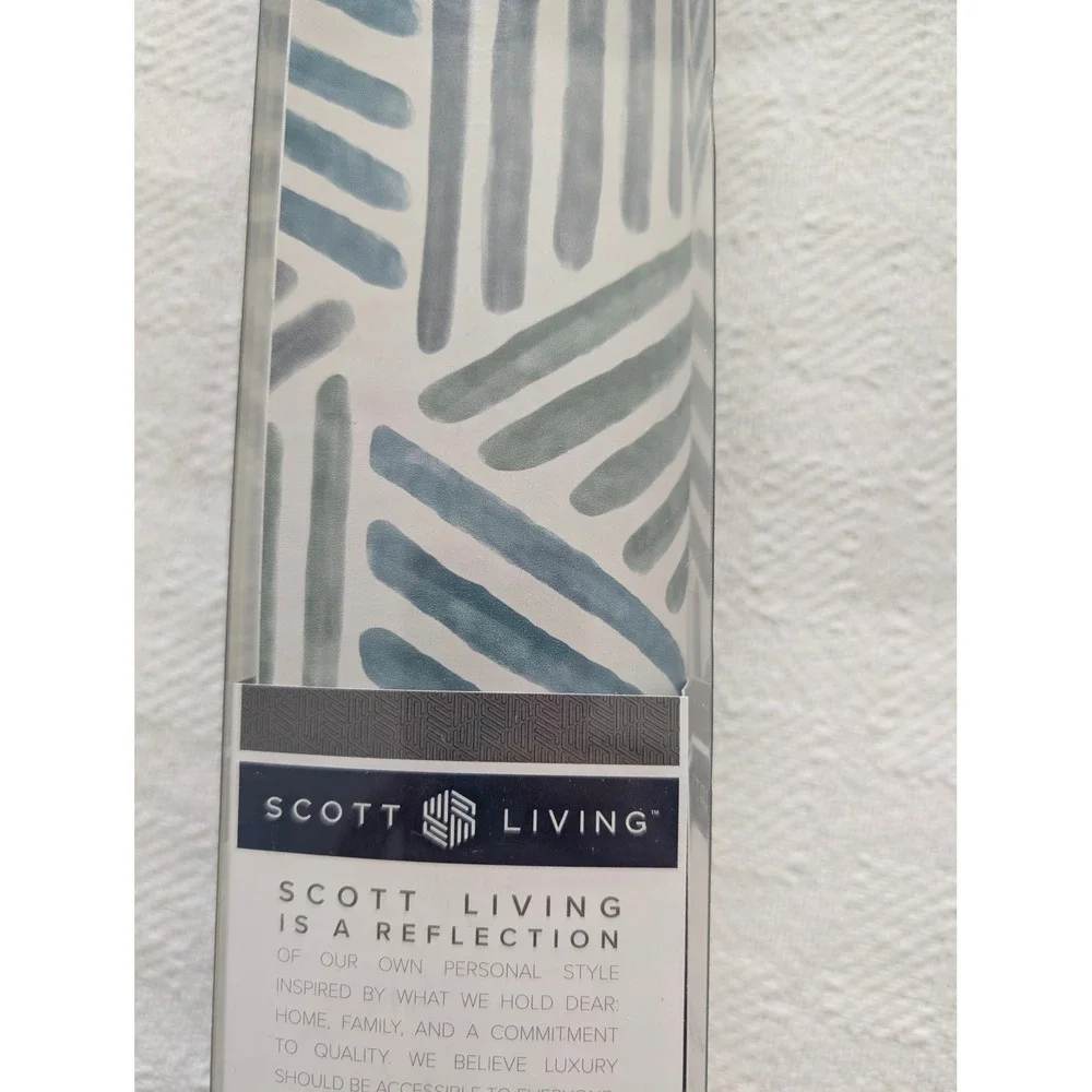 Scott Living Aegean Peel and Stick Wallpaper 20.5 in x 18 ft, Covers 30.75 SQ ft
